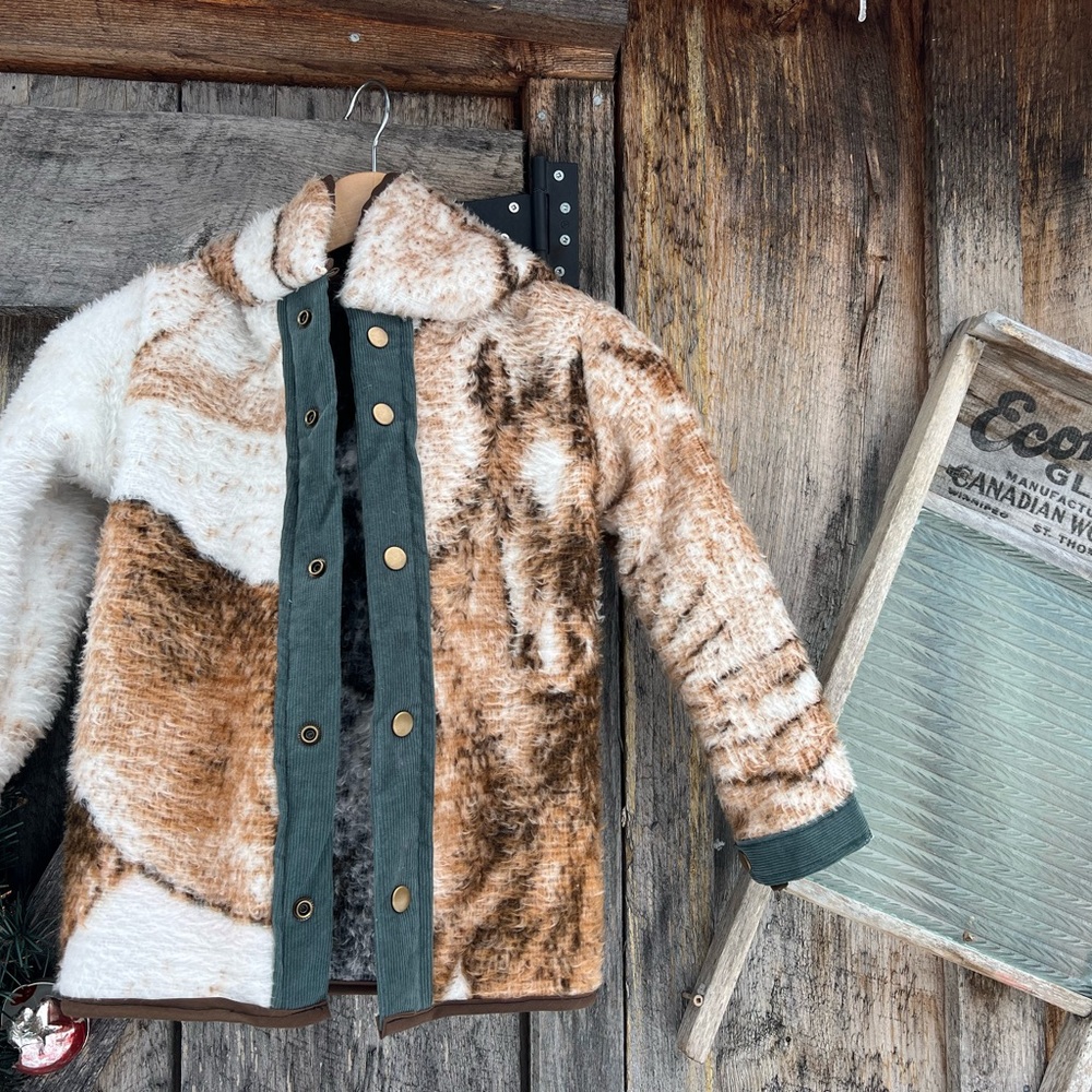 Handmade Blanket Chore Jacket